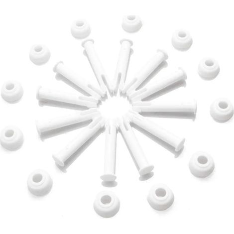 Ersatzteile für Intex-Pools (12 Stück), 10312 Verbindungsstifte und Dichtungen für Intex-Rohr- und Rundpools von 4 bis 7,3 m (13 bis 24 Fuß), Ersatzteile für I-Pools (1/5)