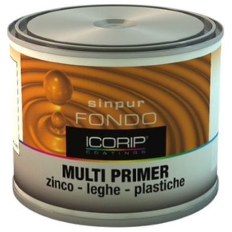 Centuri Icorip fondo zinco Icozinc multi primer Sinpur 0,750 lt grigio