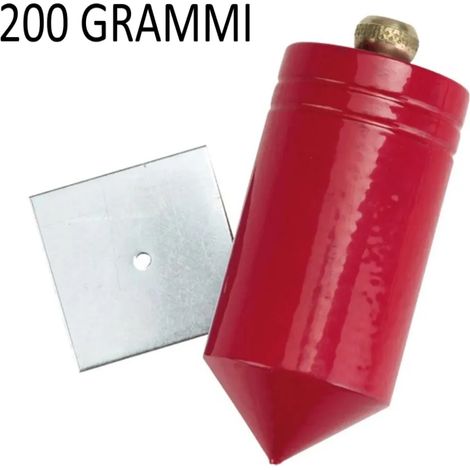 PIOMBO MURATORE GRAMMI 200 CON PIASTRINA