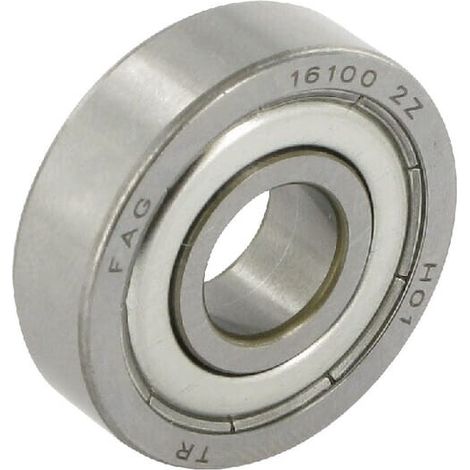 Cuscinetto a sfere a gola profonda 10x28x8 mm INA/FAG FFAG INA 16100AZZ