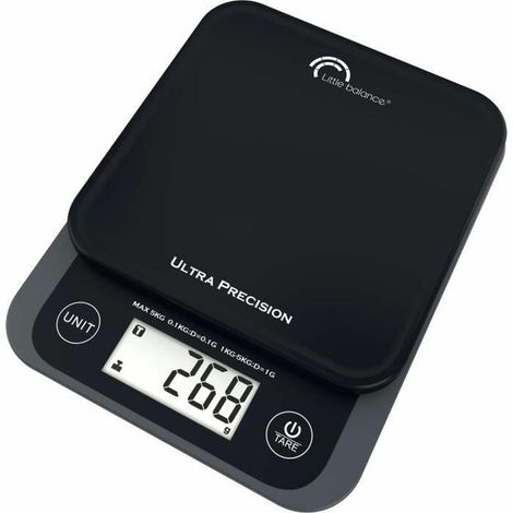 Little Balance 8509 Küchenwaage Schwarz Präzise
