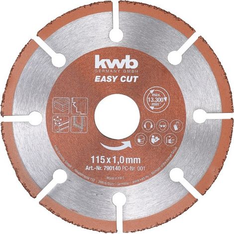 DISCO DIAMANTE LEGNO-CHIODI - 115X1MM
