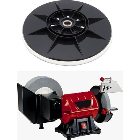 Patin de ponçage auto-agrippant compatible avec Einhell TC-DW 225 TE-DW pour disques de ponçage de 225 mm pour ponceuse à cloison sèche (1/5)