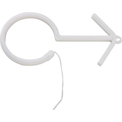 Enseigne lumineuse LED néon garçon bleu vif, veilleuse, décoration pour chambre ou fête (1/5)