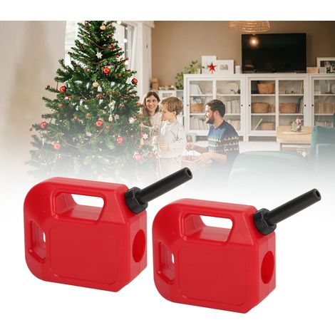Lot de 2 décorations de bouteilles de gaz, cadeau d'argent avec de l'essence, décoration de Noël (1/5)
