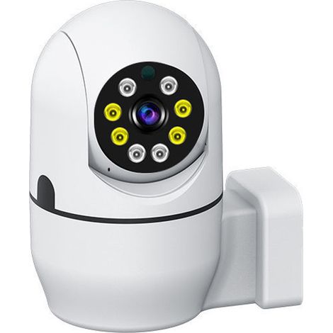 Wall Plug-in Indoor Outlet Wireless Home Security Camera PTZ Smart WiFi Camera Baby Monitor 1080P Video Color Night Vision Motion Tracking Detection Two-Way Audio,Support WiFi (1/5)