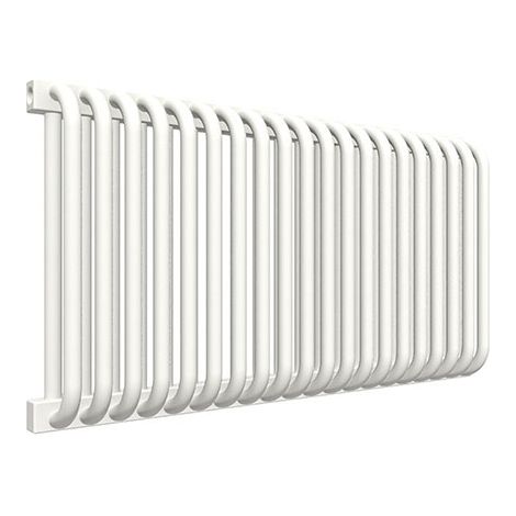 Horizontaler Heizungsbetrieb Handtuchheizkörper - Weiß - Höhe 440mm Breite 820mm -  Watt - DEL440/820YLB
