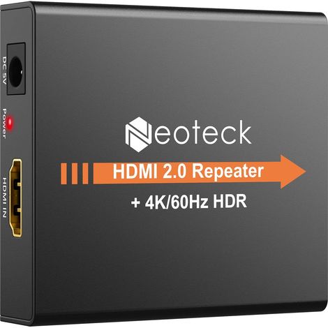 HDMI Répéteur 60M 4K 2160P 3D Extendeur HDMI Booster Mini Coque en métal pour PC DVD Sky HD Box PS3 Boîte Satellite PS4 (1/5)