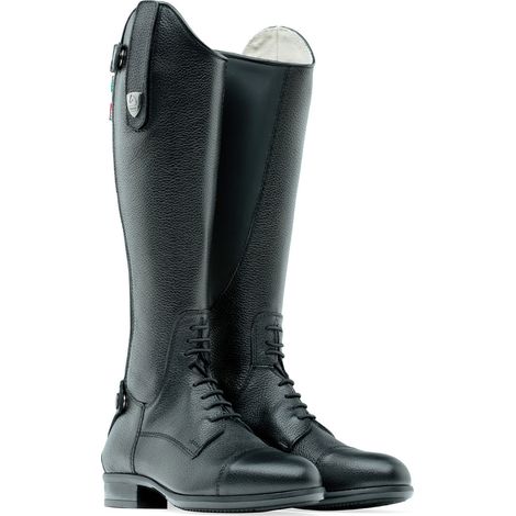 35, nero: Stivale equitazione BRETON YOUNG con tecnologia CLOSE CONTACT in pelle bottalata per donne e bambini (1/5)