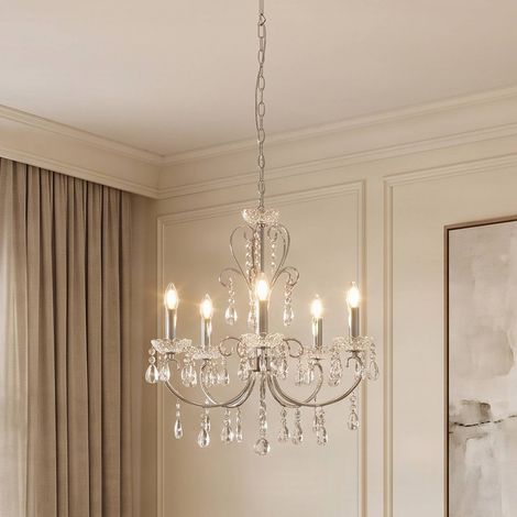 Ceiling Lightdimmable 'Solveig' made of Metal for Living Room & Dining Room (1/5)