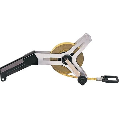 Mesure roulante longue PRO ruban acier - 100 mètres (1/3)