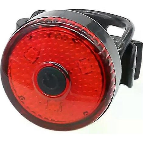 - feu arrière LED pour vélo, lampe torche pour casque de vélo, rechargeable par USB, lumière rouge arrière, étanche, signalisation de sécurité pour le cyclisme (1/5)