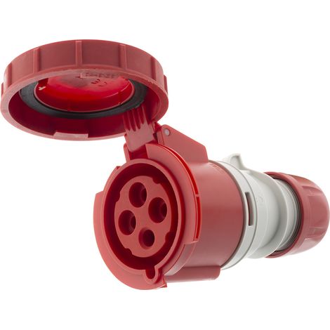 Fiche femelle IEC309 3P+T 32A - Zenitech