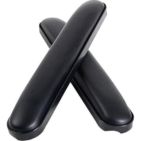Décompression des accoudoirs pour fauteuil de bureau, accessoire pour fauteuil roulant, paire d'accoudoirs universels en plastique ABS, accoudoirs en cuir et éponge, imperméables, en polyuréthane PU W (1/5)