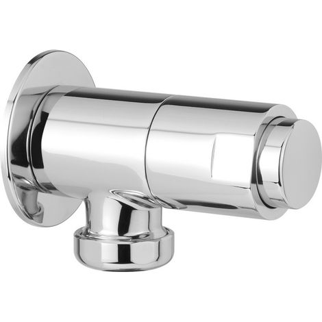 MODERN Serie Wand-WC-Durchflussmesser 3/4" mit Zeitschaltuhr und Druckknopfsteuerung - Idral