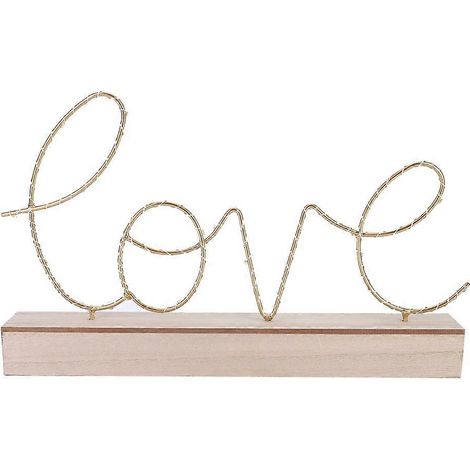 Lampe Déco LED Lettre Anglaise pour Salon, Chambre Enfant, Ornement Moderne Maison, Cadeau Lumineux (1/5)