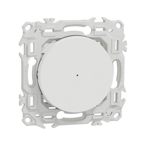 Bouton poussoir connecté 3 fils 10A zigbee - blanc craie - SCHNEIDER - S920530 (1/4)