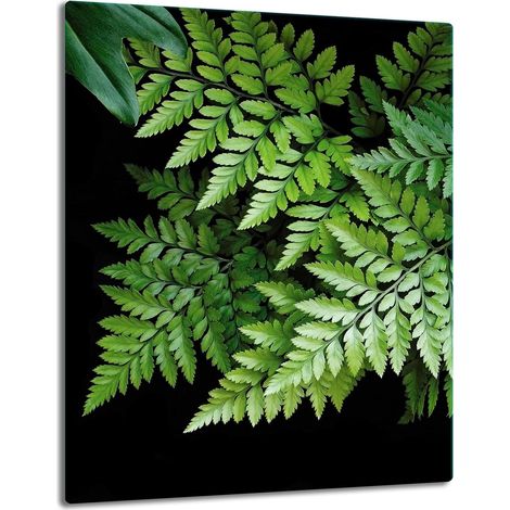 PIASTRA DI PROTEZIONE IN VETRO PER FORNELLO 40x52 FIORE (1/5)