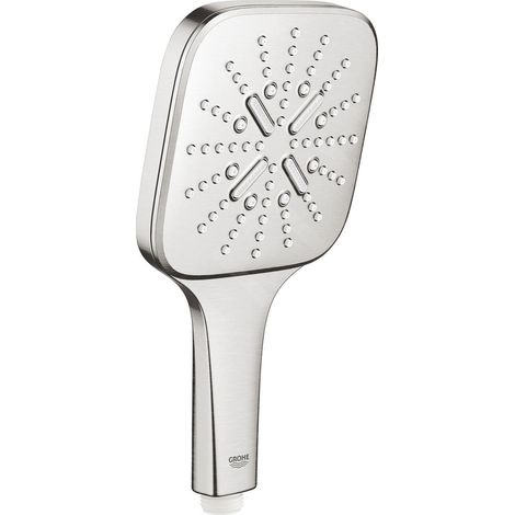 Rainshower Smartactive 130 Cube Douchette à main 3 jets, supersteel (26582DC0)