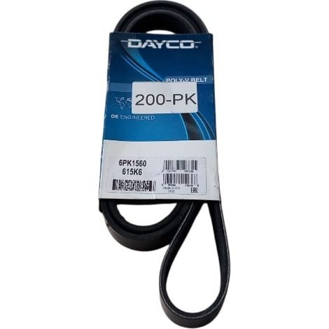 6pk1560 cinghia poly-v alternatore servizi marca dayco (1/5)