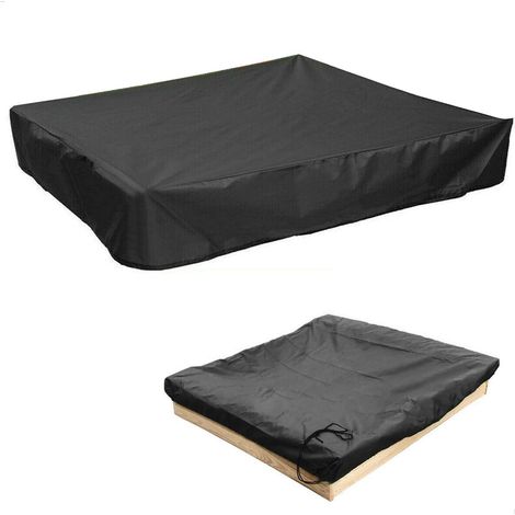 Waterproof Cover Sandbox Swimming Pool - Garden Oxford Cloth Cord Toys Tarpaulin Dust Protection Waterproof Rain Fall for Or Farm Dust (150 x 150 cm) (1/5)