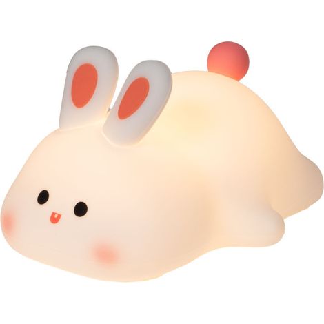 Amadeus - Veilleuse Lapin blanc en silicone - Rechargeable