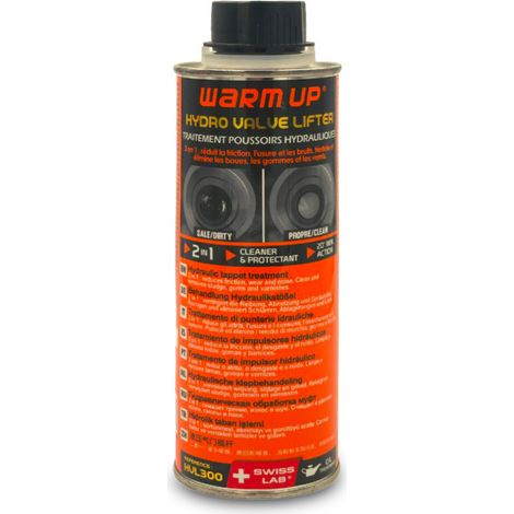 WARM UP HYDRO VALVE LIFTERS traitement poussoirs hydrauliques anti-usure