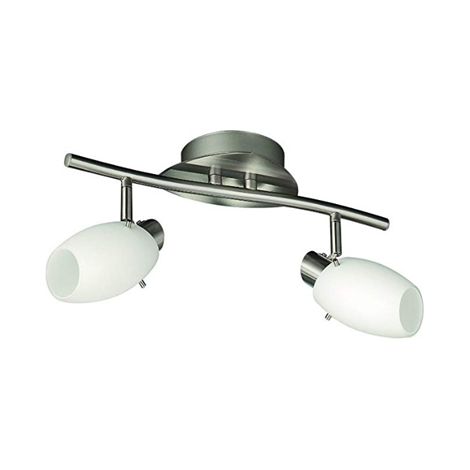 USAGI Barra acciaio spazz vetro satinato bianco 2 SPOT