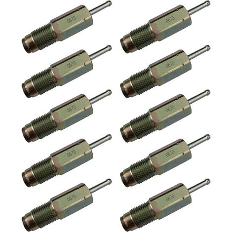 10 soupapes de limitation de pression pour injecteurs Common Rail TOYOTA VIGO D4D KUN15 4X2 095420-0670 (1/5)