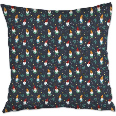 Housse de coussin 45x45 cm en polyester résistant au lavage pour Noël, anniversaire, ou toute occasion (1/5)