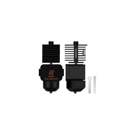 A1/A1 Mini Hotend Kit, A1mini Hotend Nozzle Kit de Mise à Niveau avec Buse en Acier Trempé de 0,4 Mm et Chaussettes en Silicone, Kit Hotend de Mise à Niveau pour Bambu Lab A1/A1 Mini