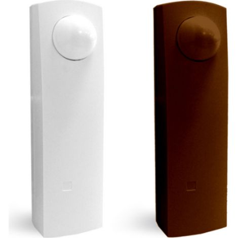 Sensor infrarrojo inalámbrico bidireccional IF 800/TM - sistema automático de reposo/activación - efecto cortina - color marrón oscuro - 868 MHz