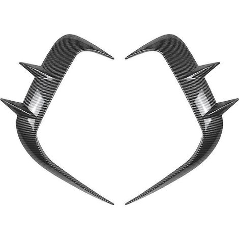 Frontsplitter, Spoiler, Nebelscheinwerfer, Zierabdeckung aus Kohlefaser
