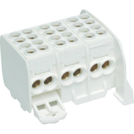 Hager KH23C Bloc de raccordement HAGER KH23C 3P blanc pôles 3 pôles 80 A 1 pc(s) (1/2)