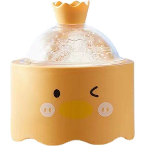 Moule à glaçons en plastique avec personnages mignons pour décorations de gâteau d'anniversaire, chocolat et thé au lait (1/4)