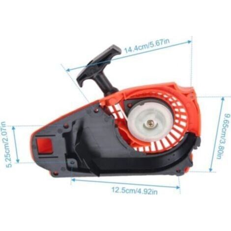 Aiguille Lanceur rouge pour tronçonneuse élagueuse 25 cm3 (1/4)