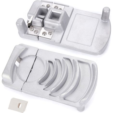Outil de chanfreinage pour tuyaux en plastique (modification automobile), outil d'ébavurage en alliage d'aluminium, alésoir pour tuyaux PVC de 1-1/4 à 4 pouces (1/5)