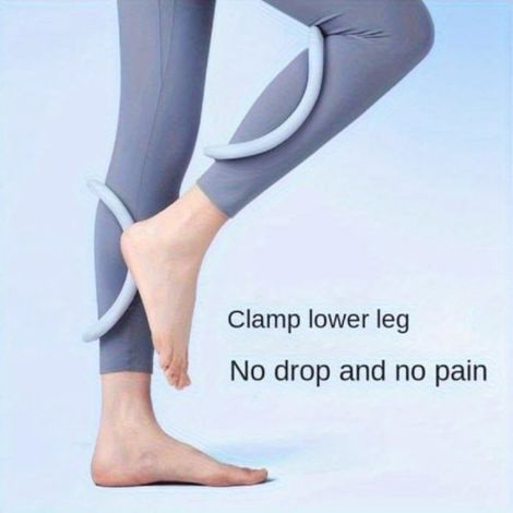 Anneau Pilates - TPE Souple 22 Cm - Pour Renforcement Cuisses Bras Tronc - Lot De 2 (1/5)