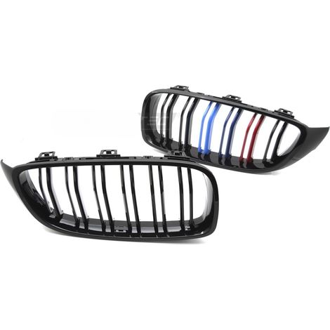 Grille calandre BMW serie 4 F32/F33/F36 de 2013 a 2020 Noir Brillant 3 couleurs-42562165 (1/5)