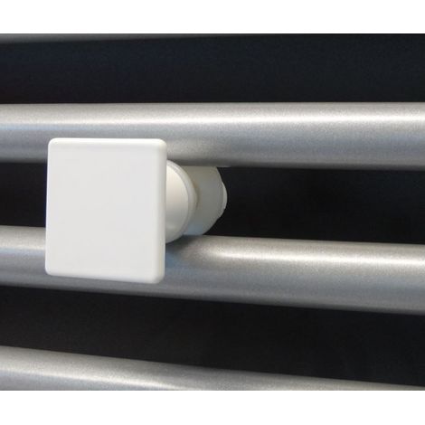 Porte-serviette pour radiateur SDB OEG blanc, carré