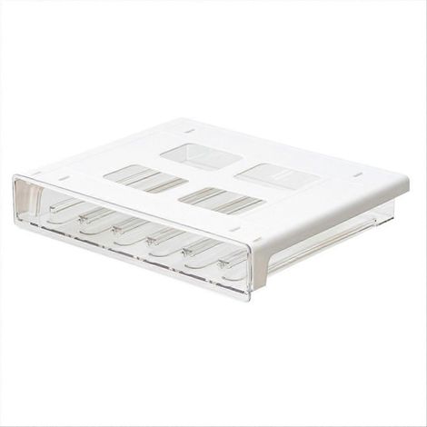 Kaffeekapsel-Organizer, transparenter Halter für 30 Kapseln, zur Platzierung unter einem Möbelstück. (1/5)