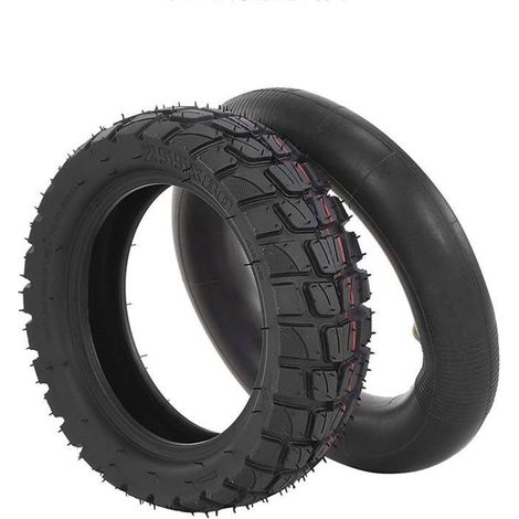 Pneu tout-terrain 255x80 (80/65-6) + chambre à air 10x3, pour Kugoo kirim M4 Pro/Zero 10x/Vsett 10+ (1/5)