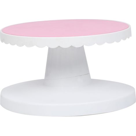Présentoir à gâteau tournant base antidérapante table de décoration pâtissière DIY outil de cuisine diamètre 23 cm (1/5)