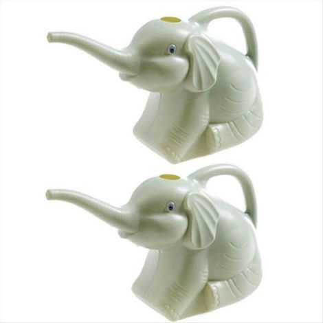 Arrosoir en Forme D'Éléphant Outil D'Arrosage de Plantes de Fleurs de Jardin de Maison Bouteille D'Eau de Jardinage de Pot Vert (1/5)