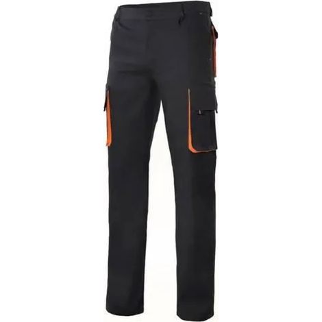 Velilla 103004 Arbeitshose - 50 (EU) - Schwarz / Orange