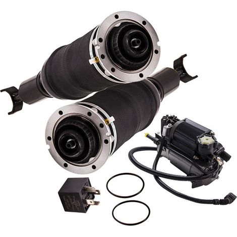 2 Federbein + 1Luftfederung Kompressorpumpe 4Z7616007A Für Audi A6 C5 Allroad2X Vorne Federbeine mit Kompressor for AUDI A6 A6 Avant Allroad 4B C5 Quattro (1/5)
