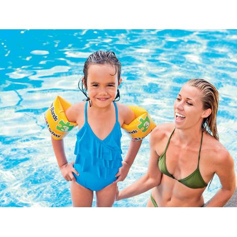 INTEX - 56643EU - JEU D EAU ET DE PLAGE - BRACELET À ENROULER ''POOL SCHOOL 3'' (1/2)