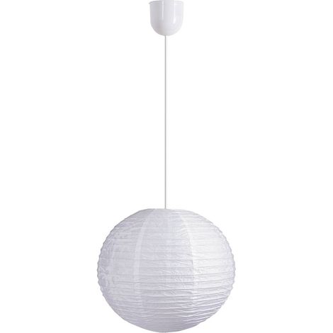 Abat-jour papier boule 30 cm blanc Rice Rabalux 4894 (1/3)