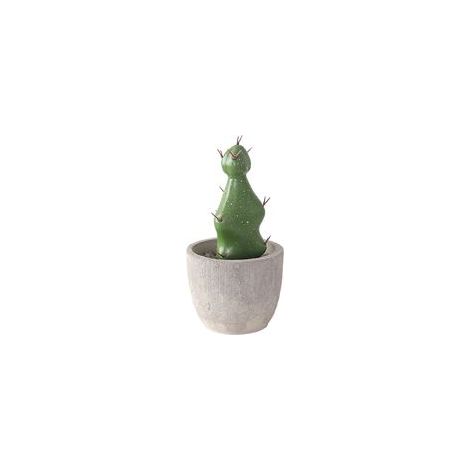 Molde de cemento para figura de cactus artificial, ideal para decorar tu oficina o casa. - Crezuo