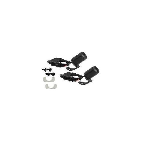 LED-Unterbodenbeleuchtung für Motorräder (9–36 V), Design: Engelsflügel, LED-Begrüßungslicht für Motorräder – Crezuo